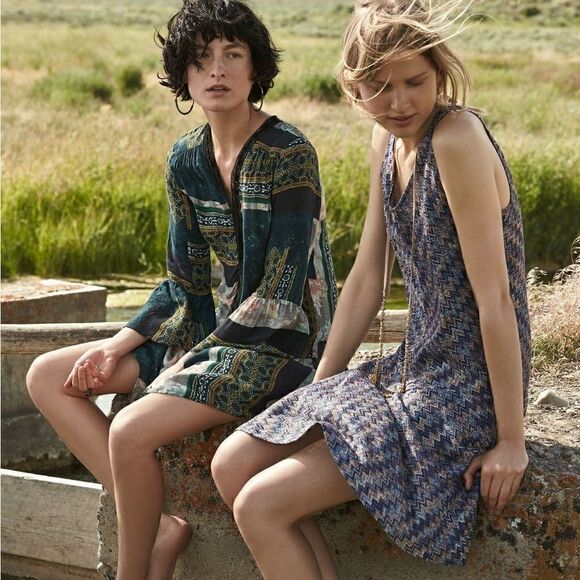 Anthropologie Maeve Westwater Dress Knit XS - Picture 5 of 8